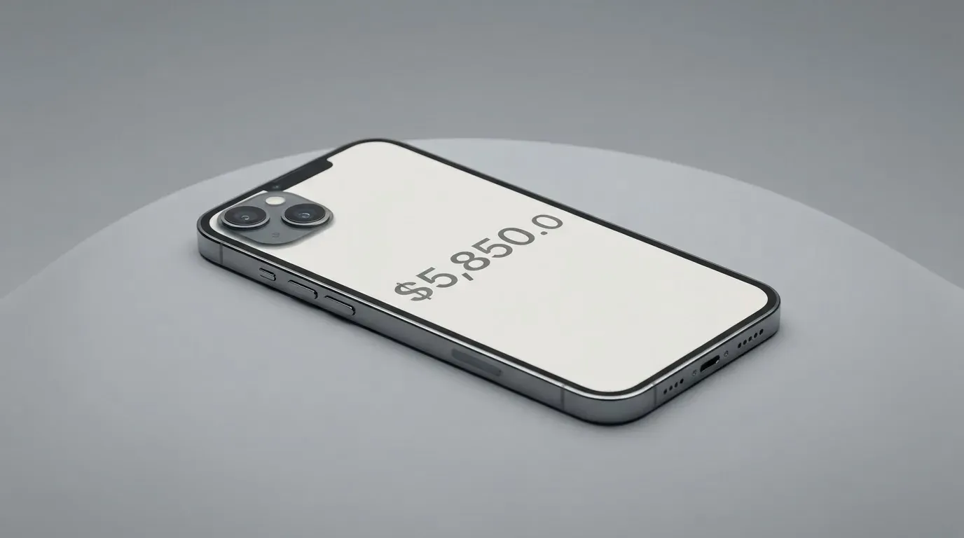 A phone showing a stablecoin transfer screen