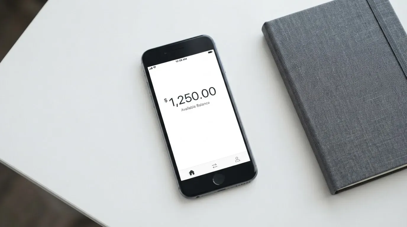 A phone showing a stablecoin transfer screen